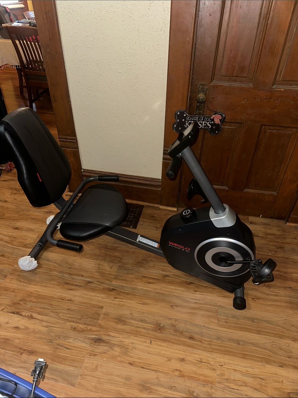 Weslo Pursuit G 3.1 recumbent bike